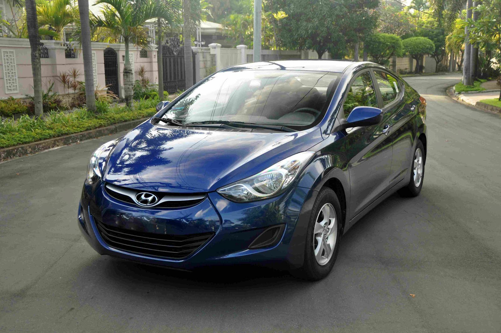 Blue Elantra